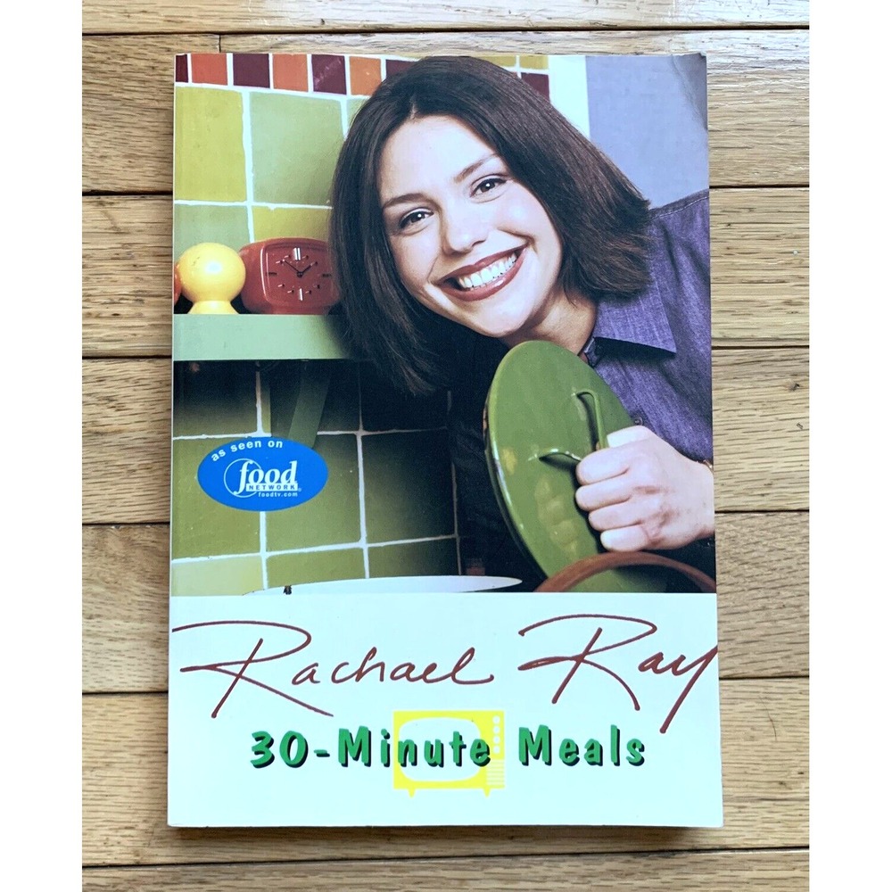 Rachel Ray 30 minute meals cookbook 1998 Vintage Great Condition!